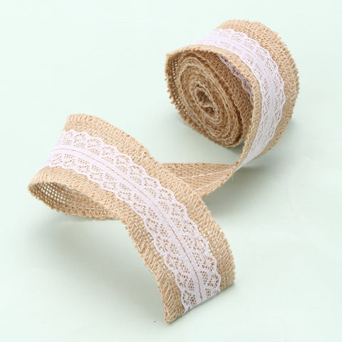 Ribbon with Lace Trims Tape
