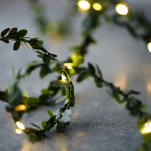 Waterproof Leaf Garland LED Lights