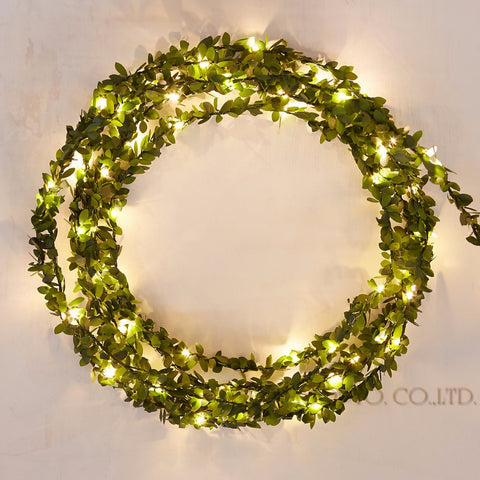 Waterproof Leaf Garland LED Lights