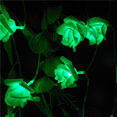 Rose LED String Lights