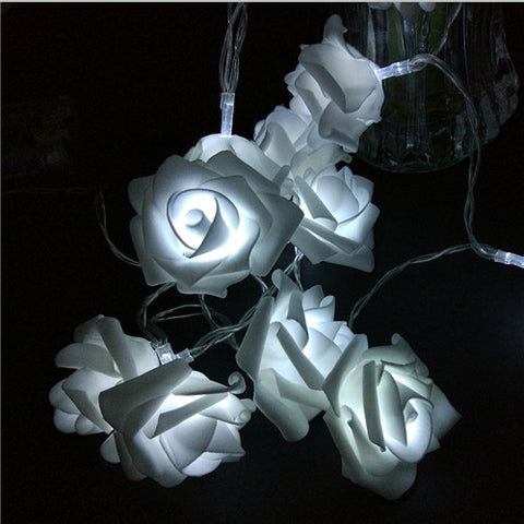 Rose LED String Lights