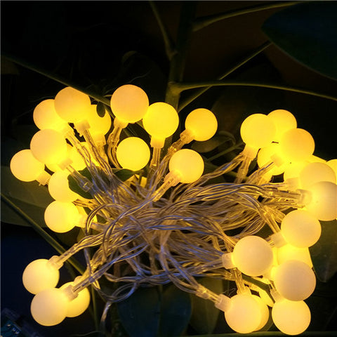 Multicolor LED String Lights